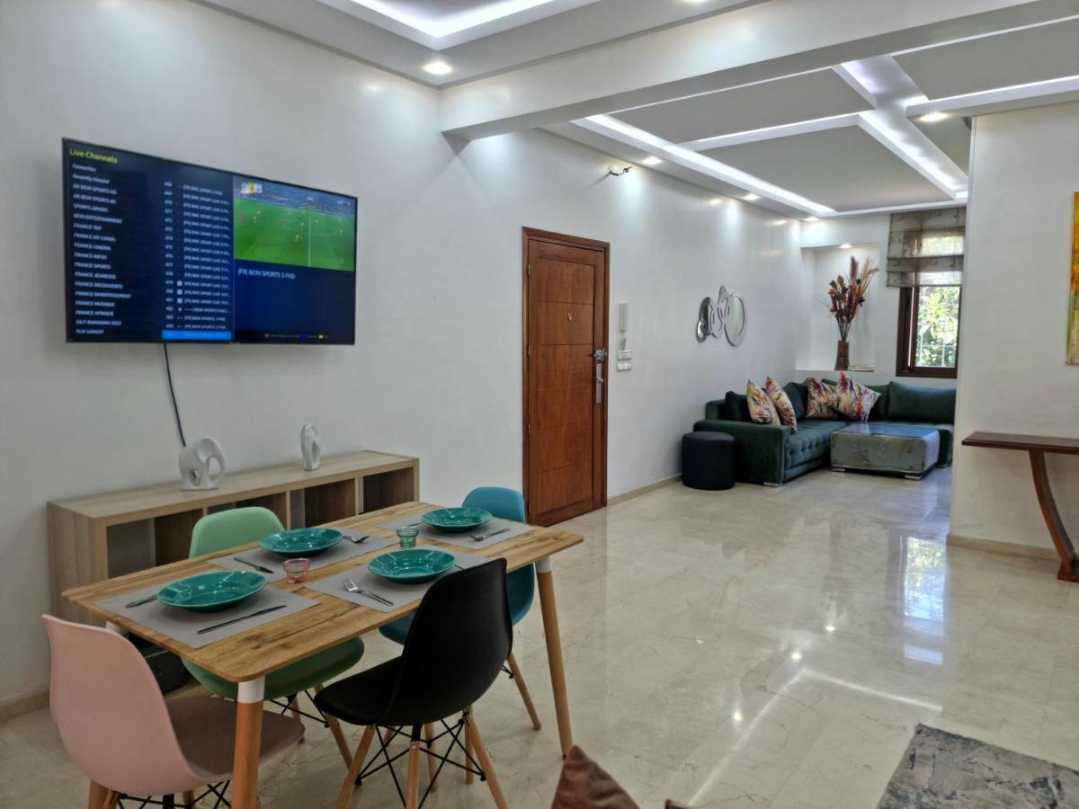 Luxury Family House With Garden View Casablanca Apartment ภายนอก รูปภาพ