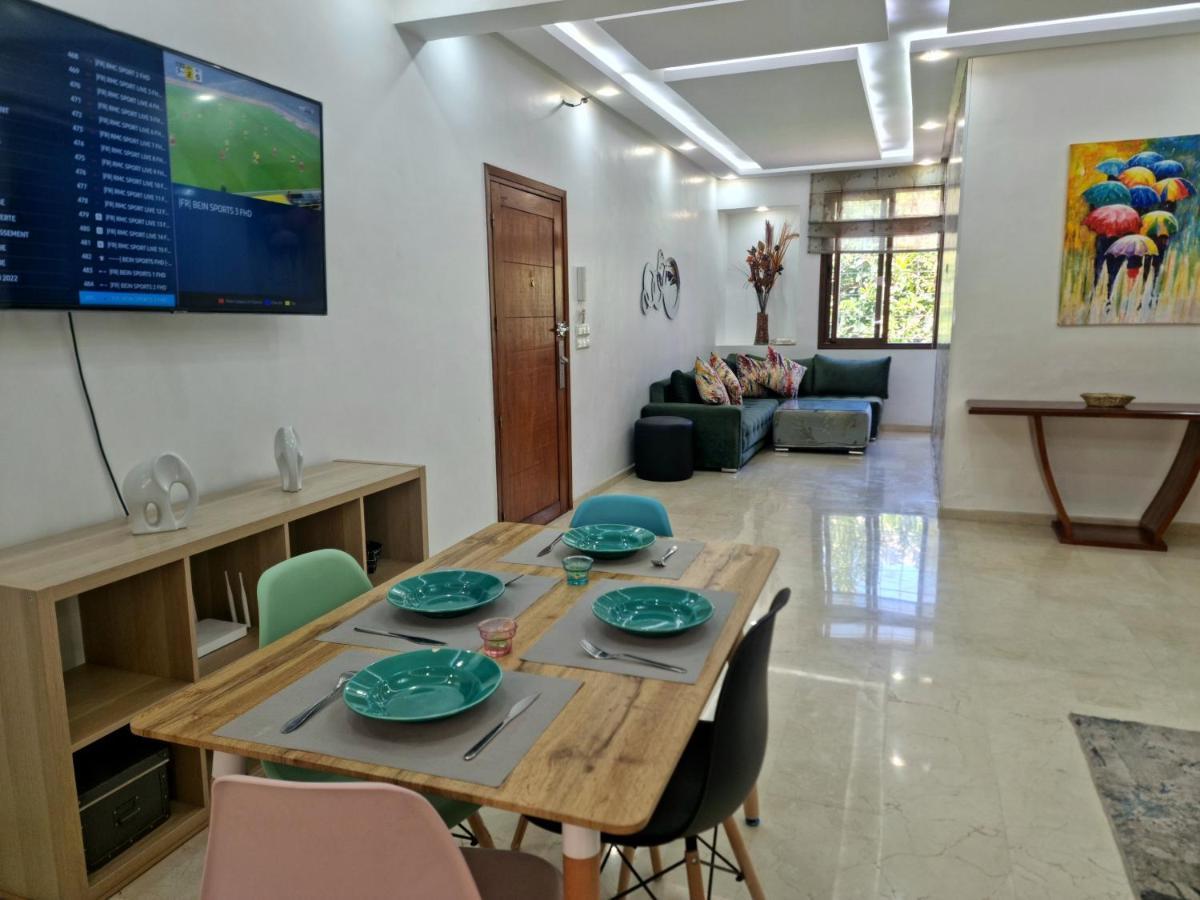 Luxury Family House With Garden View Casablanca Apartment ภายนอก รูปภาพ